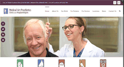 Desktop Screenshot of medicalartprosthetics.com